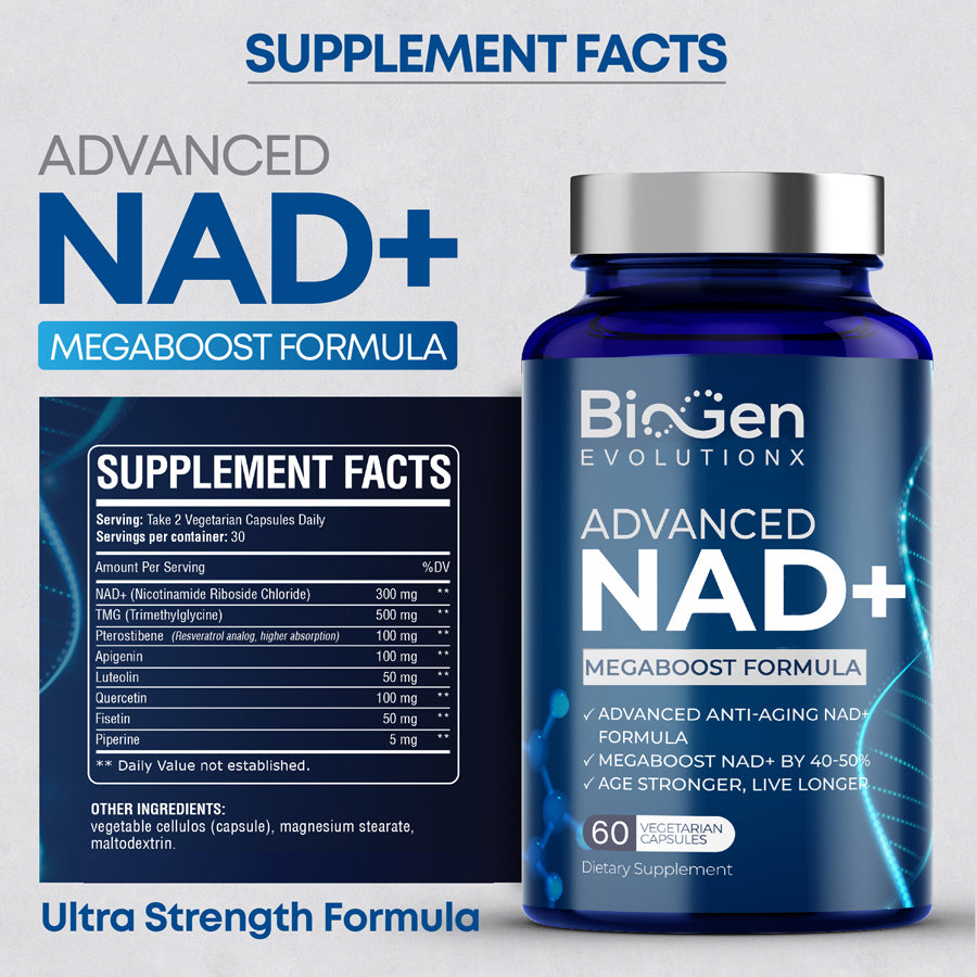 Advanced NAD+ MEGABOOST Formula