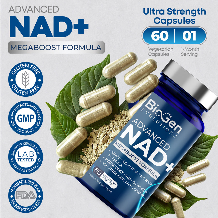 Advanced NAD+ MEGABOOST Formula